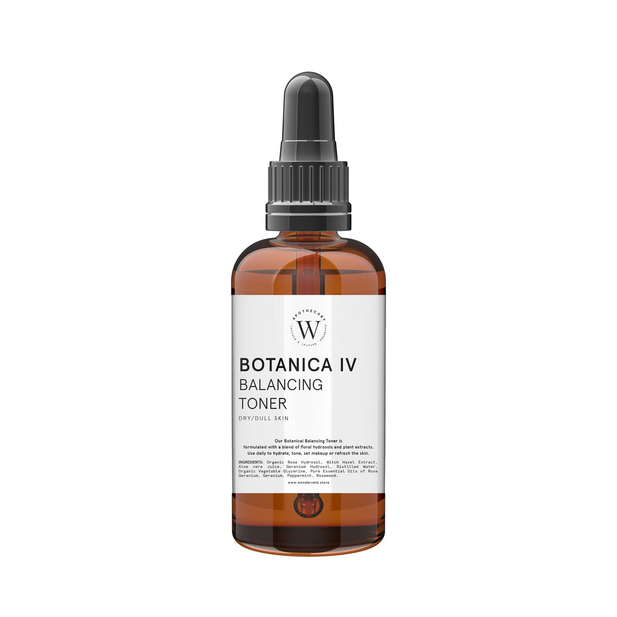 BOTANICA IV BALANCING TONER - DRY/DULL SKIN - WONDERVELD APOTHECARY