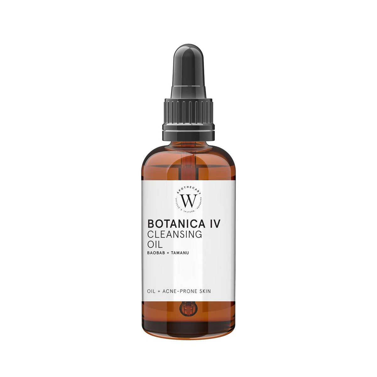 BOTANICA IV CLEANSING OIL - Baobab + Tamanu - WONDERVELD APOTHECARY