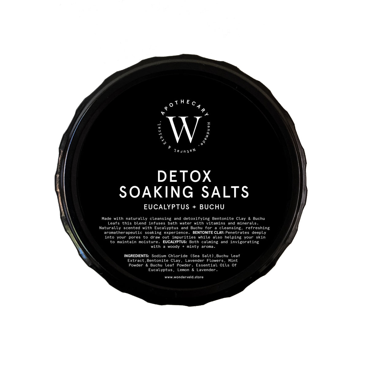 WONDERVELD DETOX SOAKING SALTS - WONDERVELD APOTHECARY