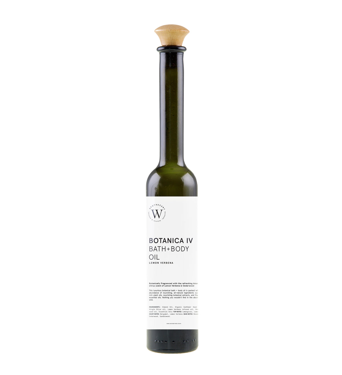 BOTANICA IV BATH + BODY OIL - Lemon Verbena - WONDERVELD APOTHECARY